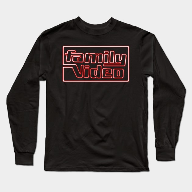 Family Video Long Sleeve T-Shirt by scoffin